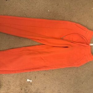 Bright Orange Joggers